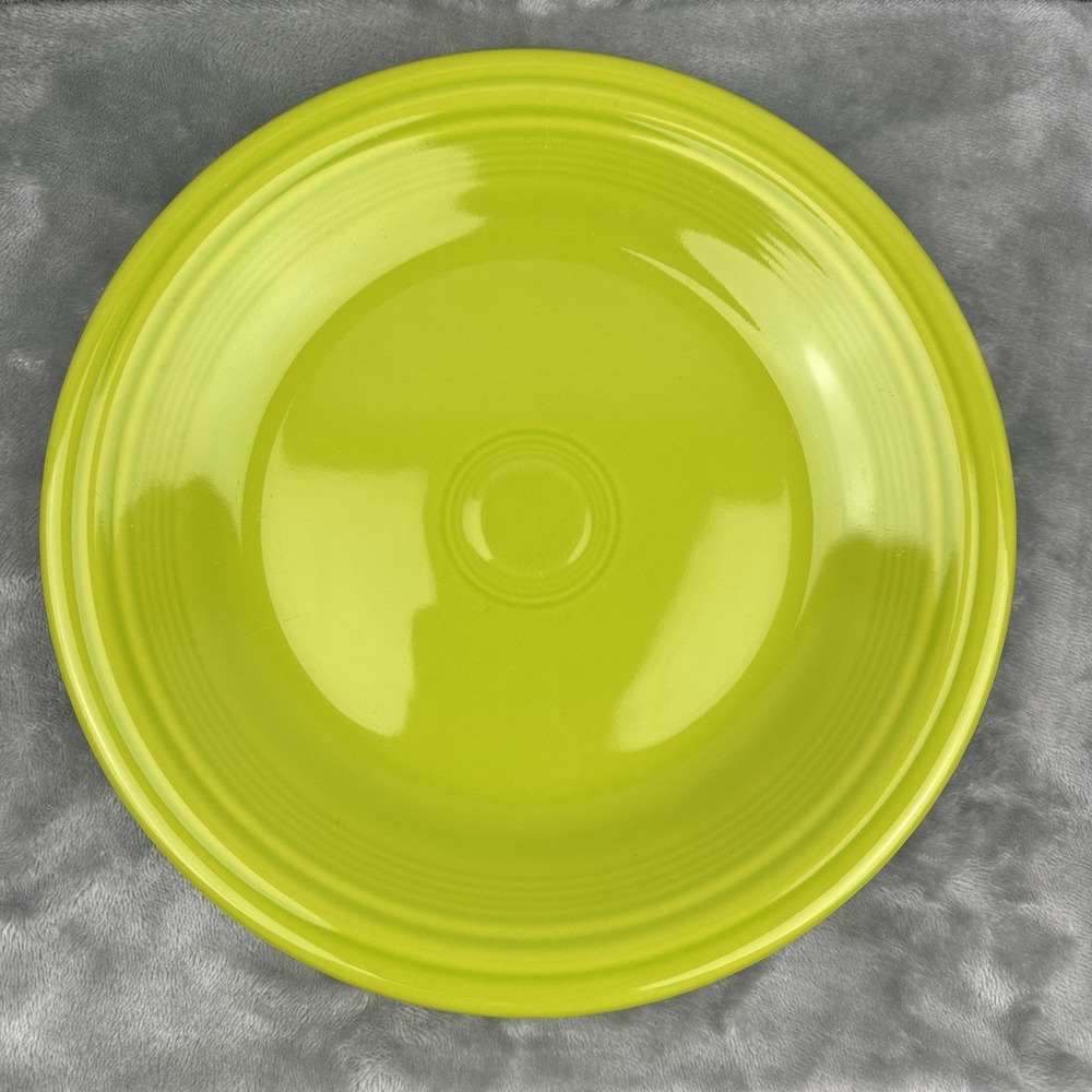 Fiesta Fiestaware Homer Laughlin Dinner Plate Lemongrass